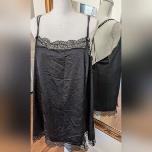 Cacique Black Lace Chemise